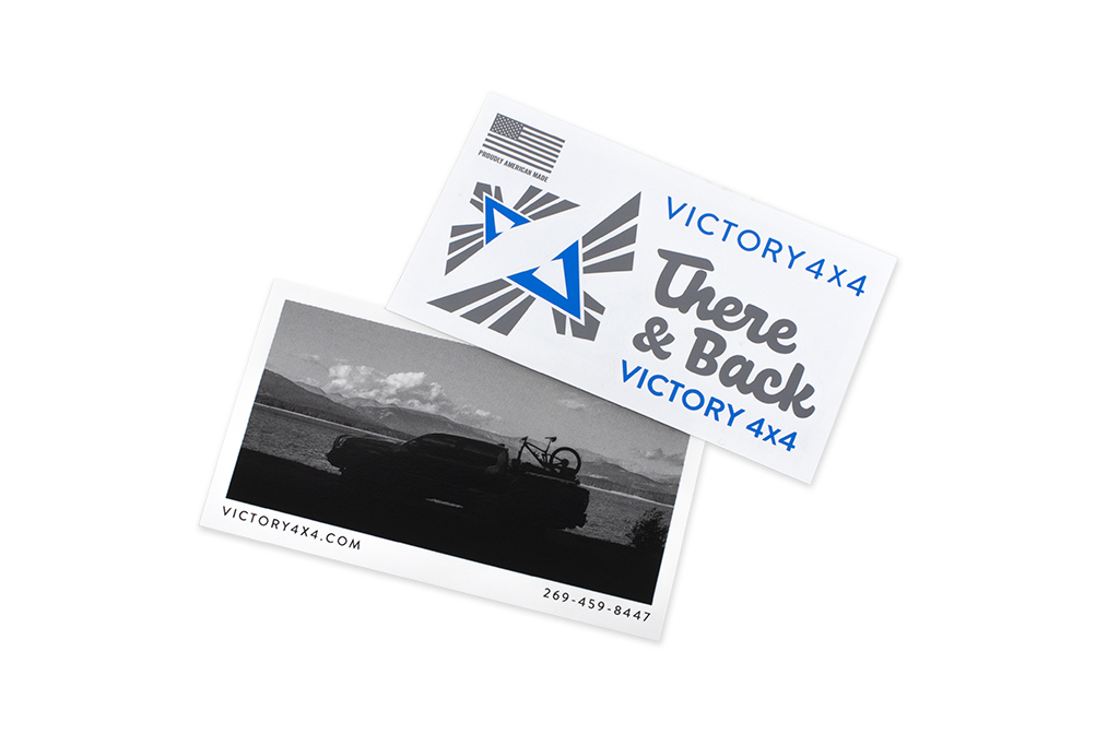 Victory 4x4 Sticker Sheet