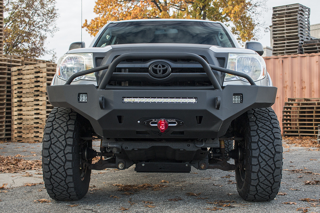 Victory 4X4 Strike Front Bumper with Tubework - Toyota Tacoma 2nd Gen