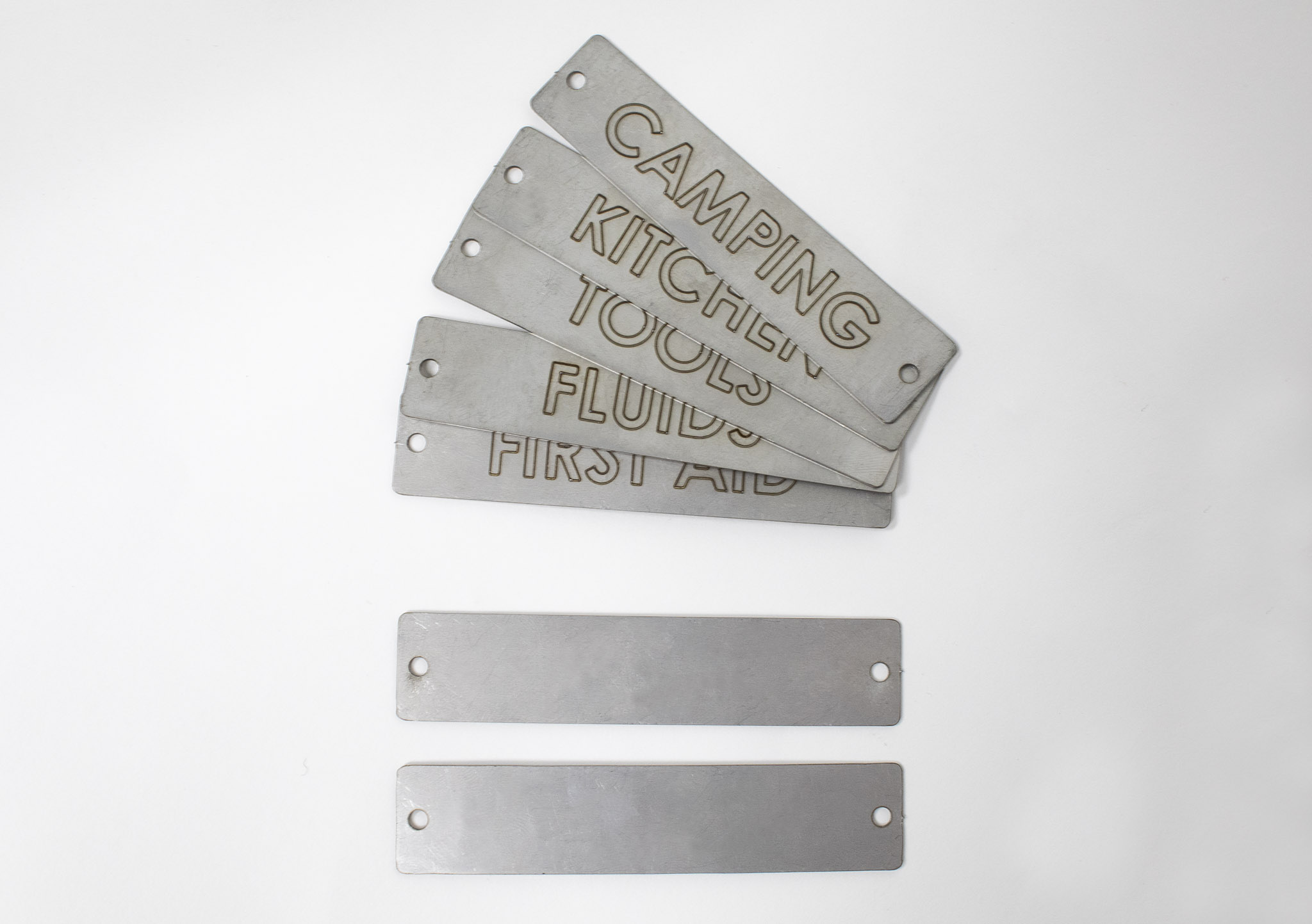 Drawer Labels | Off-Grid Modular Drawer System