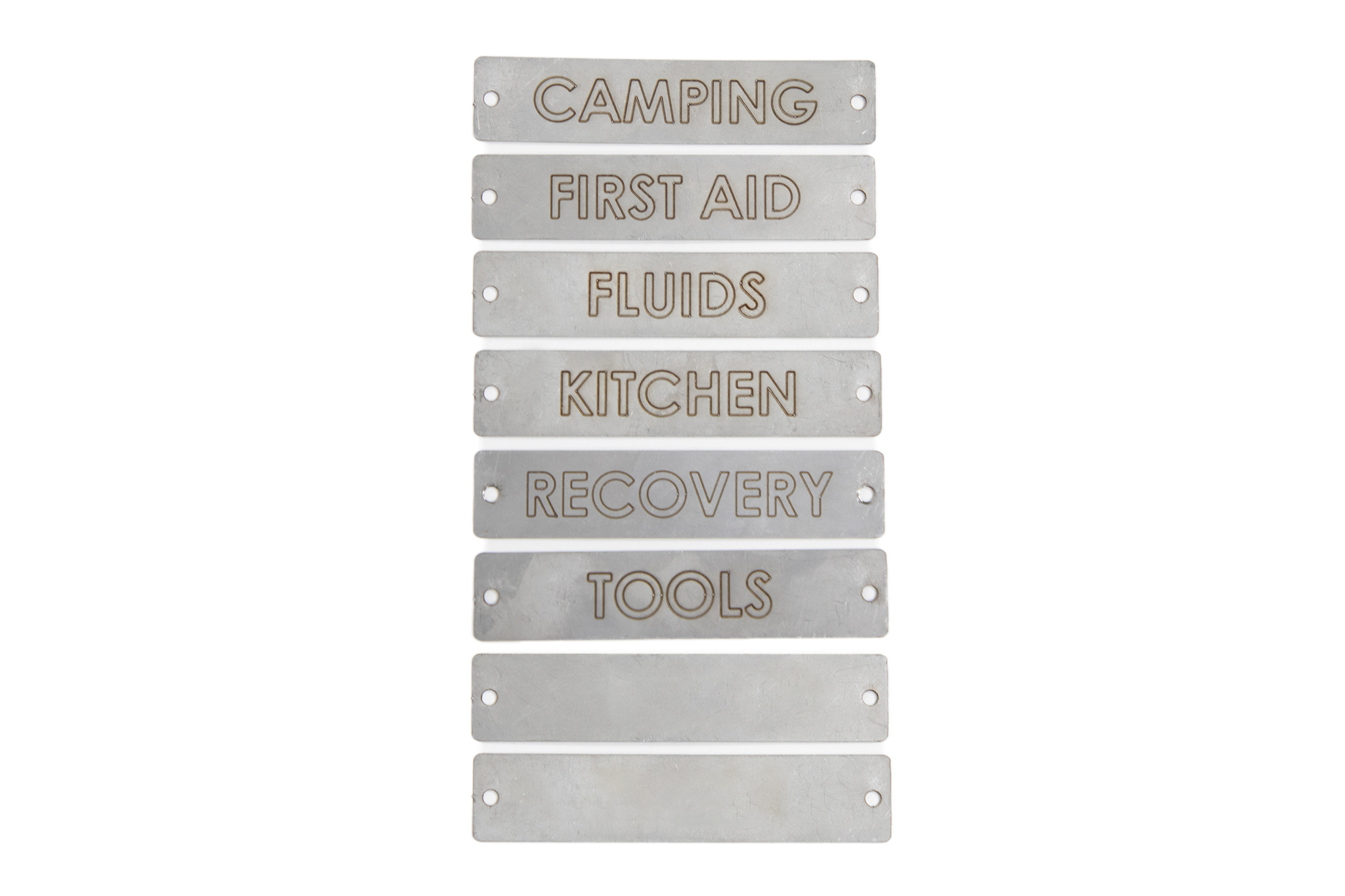 Drawer Labels | Off-Grid Modular Drawer System