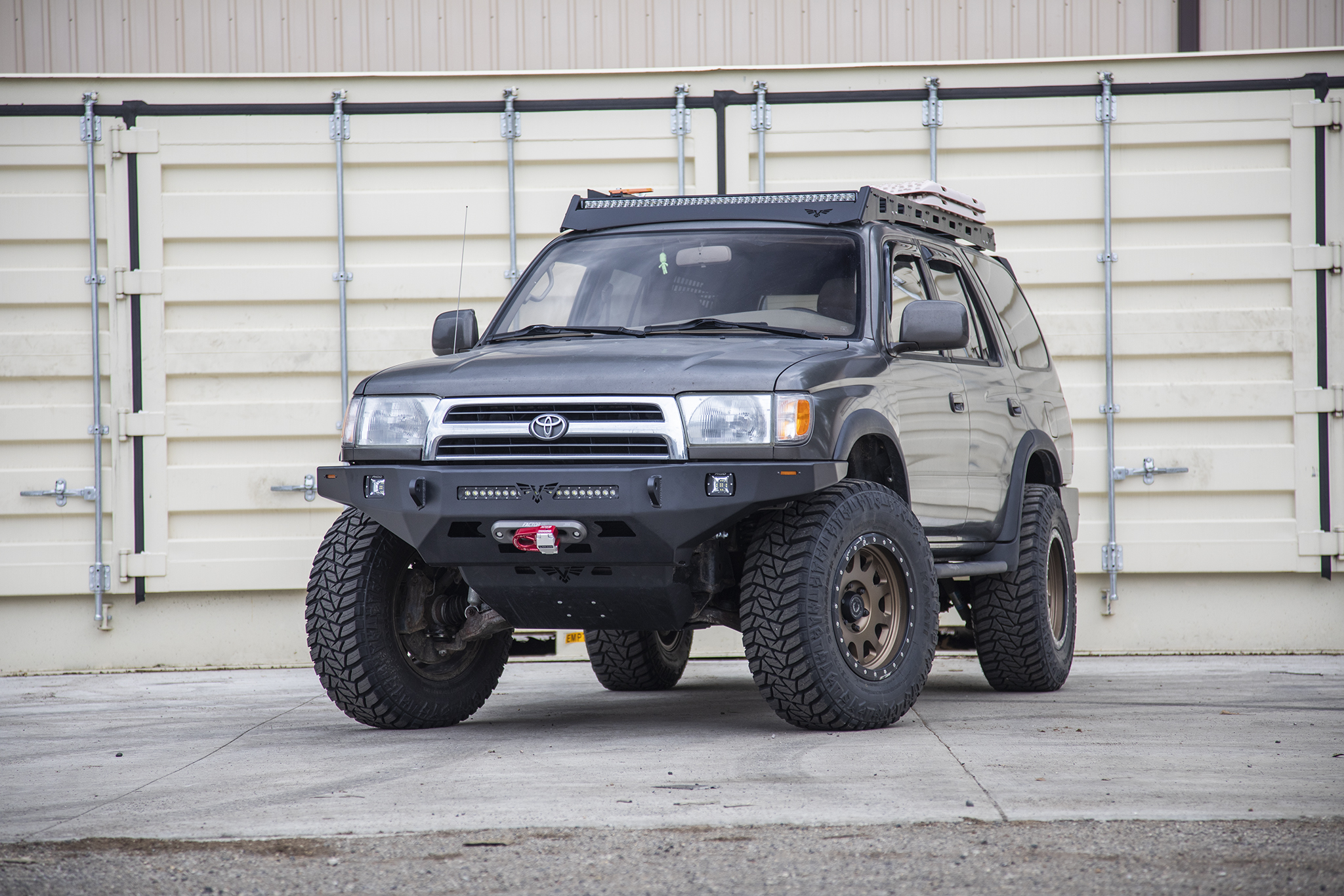4Runner Front Winch Bumper Strike 3rd Gen 96 02 Victory 4x4