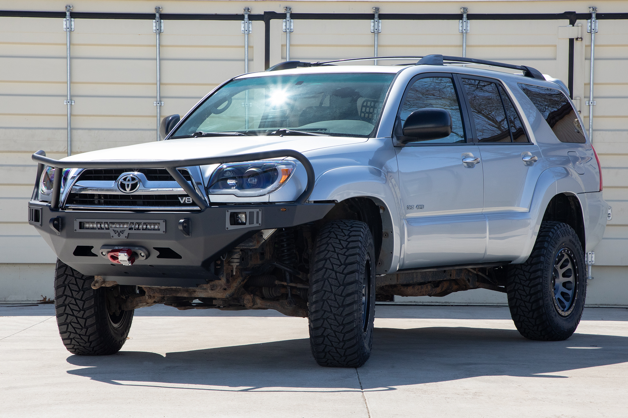 4Runner Front Winch Bumper Strike 4th Gen 03 09 Victory 4x4