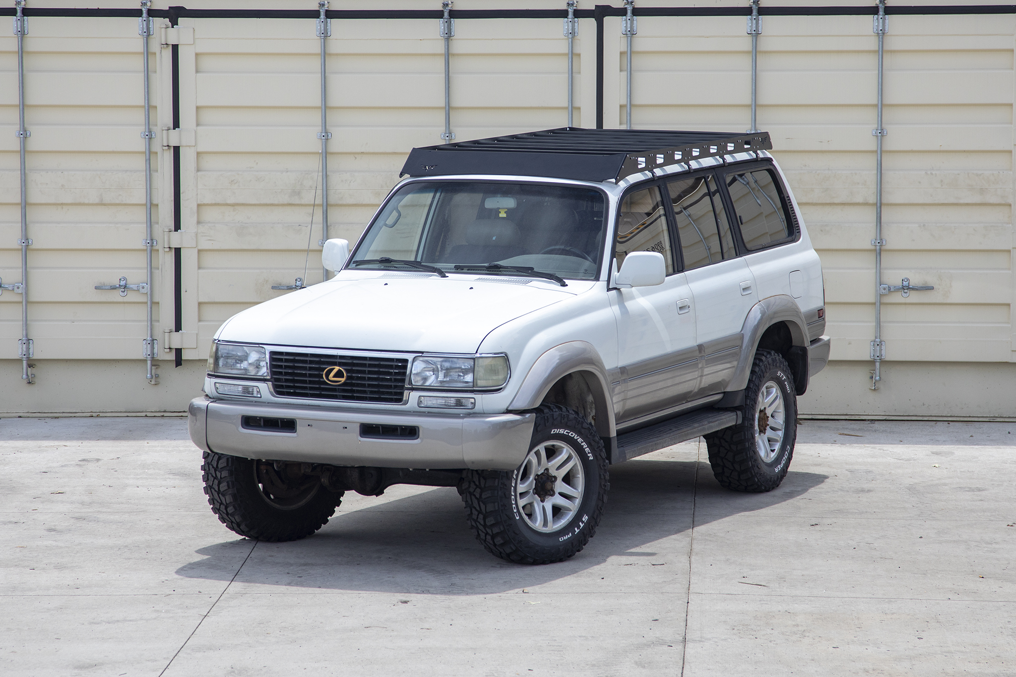 4 Maniglie Portiera Cromate Per Toyota Land Cruiser 80 E Lexus LX450 | 1990-1998, Lato Guida E Passeggero