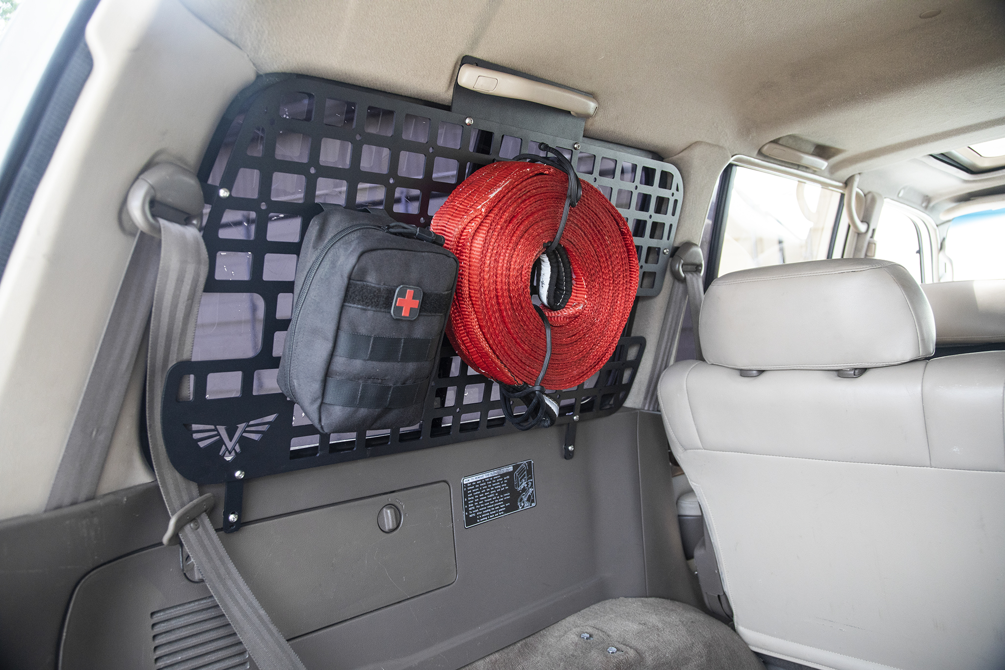 Land Cruiser Rear Window MOLLE Panel | 80 Series Land Cruiser & LX 450 (90-97)