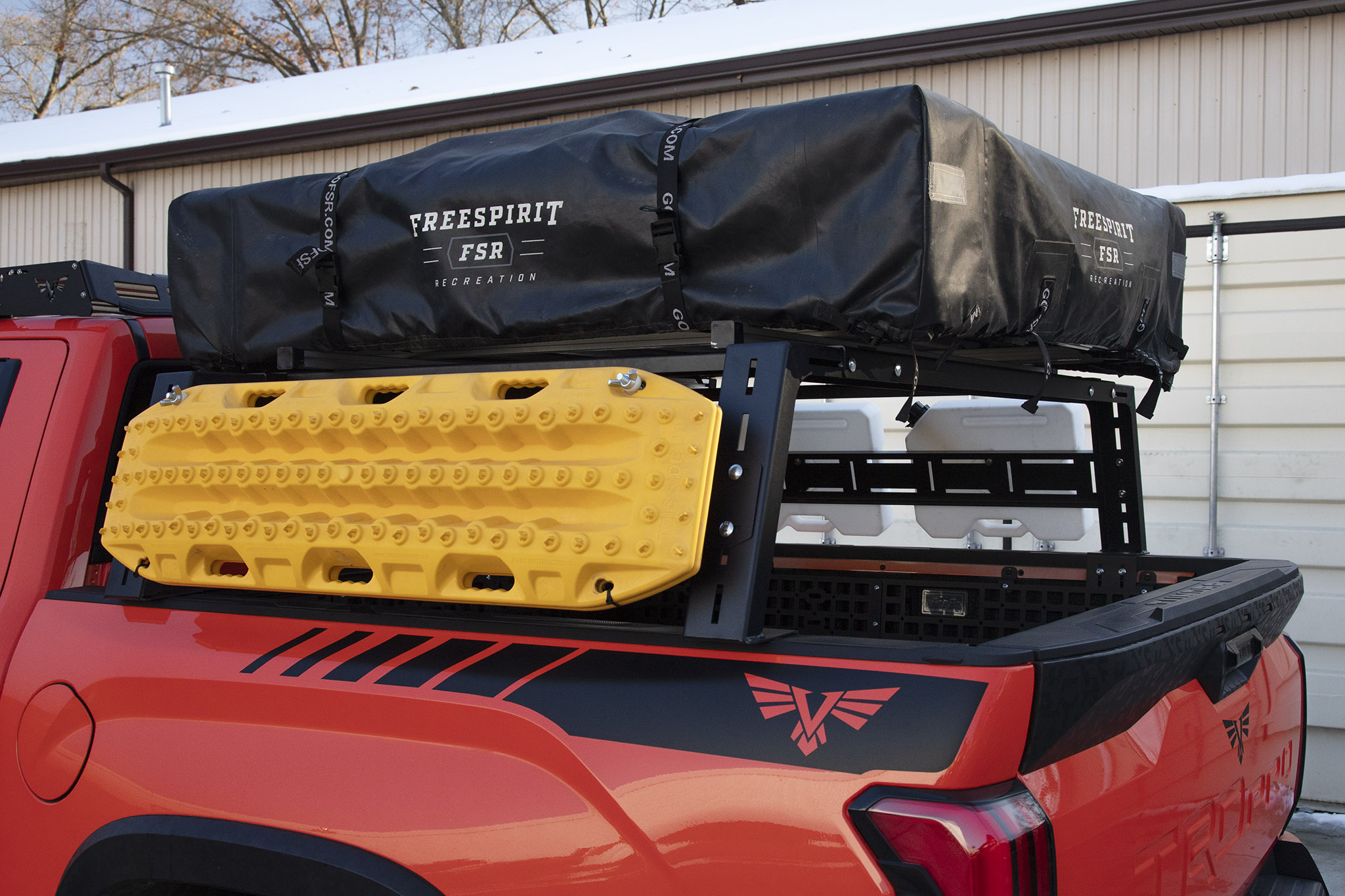 Bed Rack Traction Board Mount