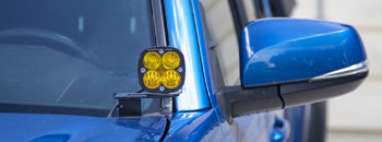 Tacoma Ditch Light Mounts | 3rd Gen (16+)