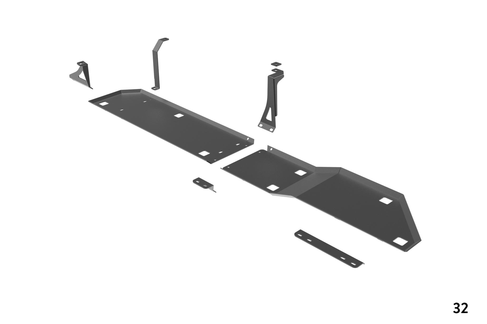 Tundra Gas Tank Skid | 3rd Gen 2022+