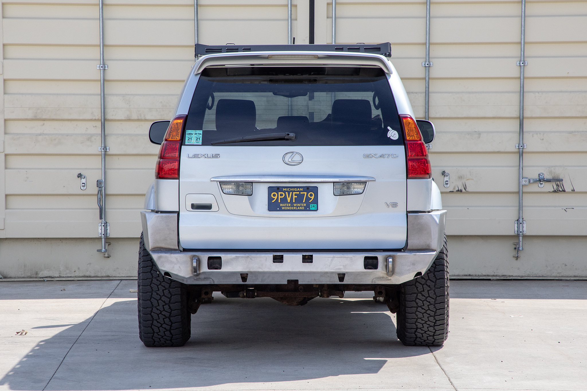 Lexus GX470 DIY Rear Carrier Bumper | 2003-2009