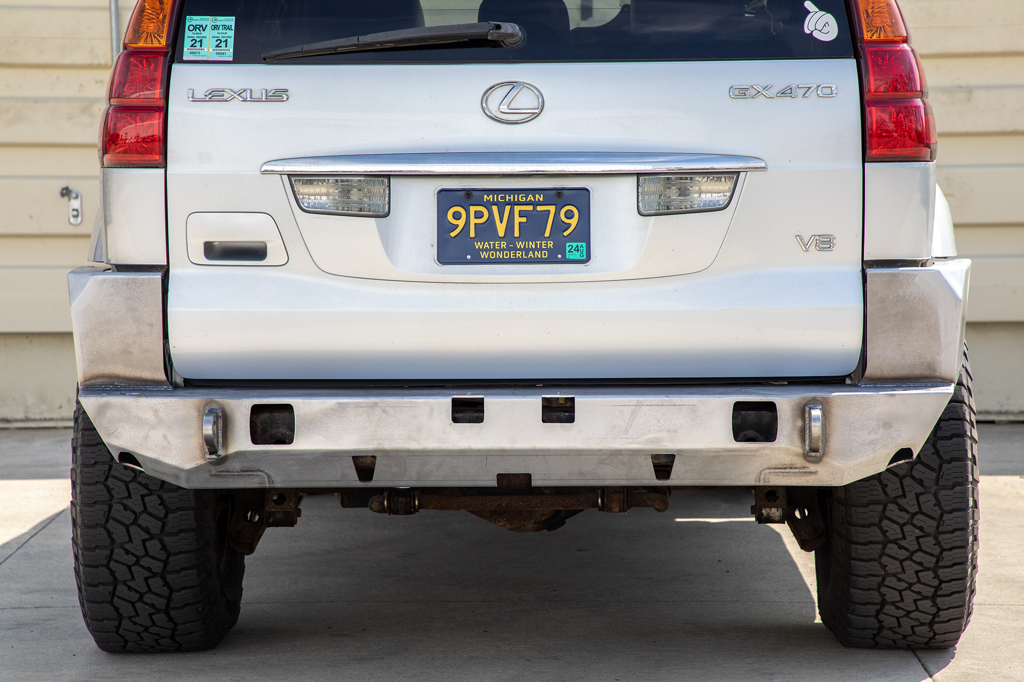Lexus GX470 DIY Rear Carrier Bumper | 2003-2009