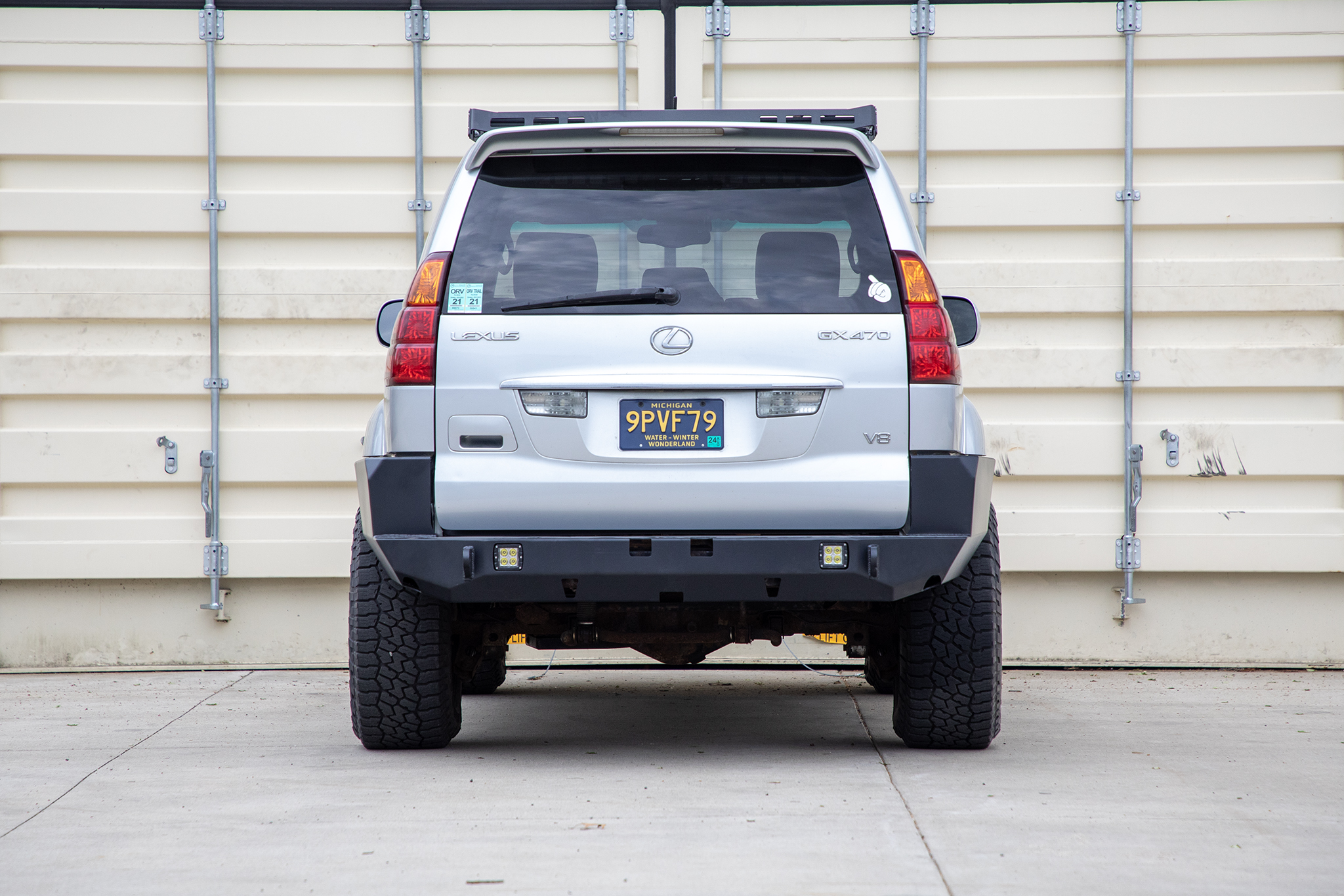 Lexus GX470 DIY Rear Carrier Bumper | 2003-2009