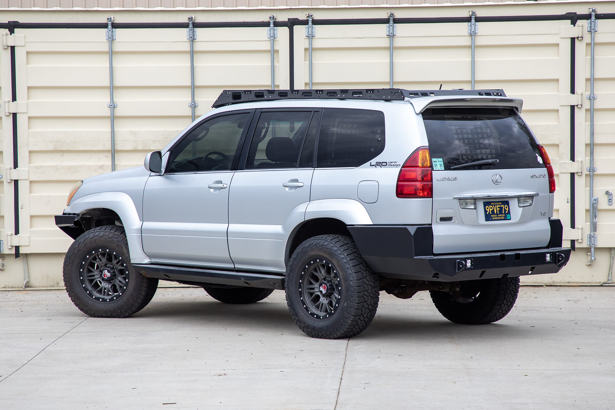 Lexus GX470 DIY Rear Carrier Bumper | 2003-2009