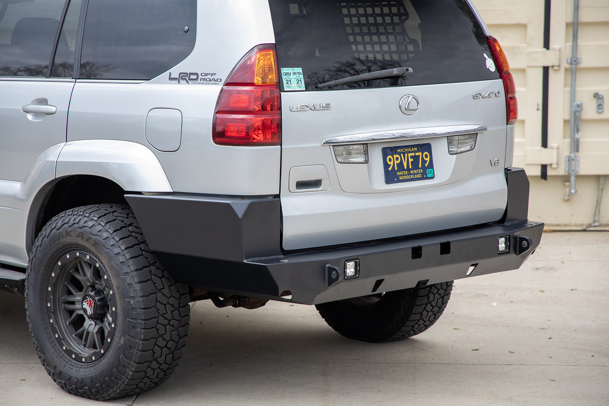 Lexus GX470 DIY Rear Carrier Bumper | 2003-2009