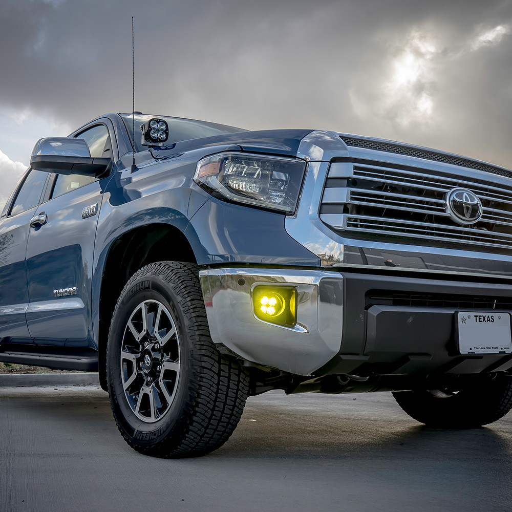 Toyota Squadron-R Sport Fog Pocket Light Kit - 2010-24 4Runner; 2012-23 Tacoma; 2014-21 Tundra