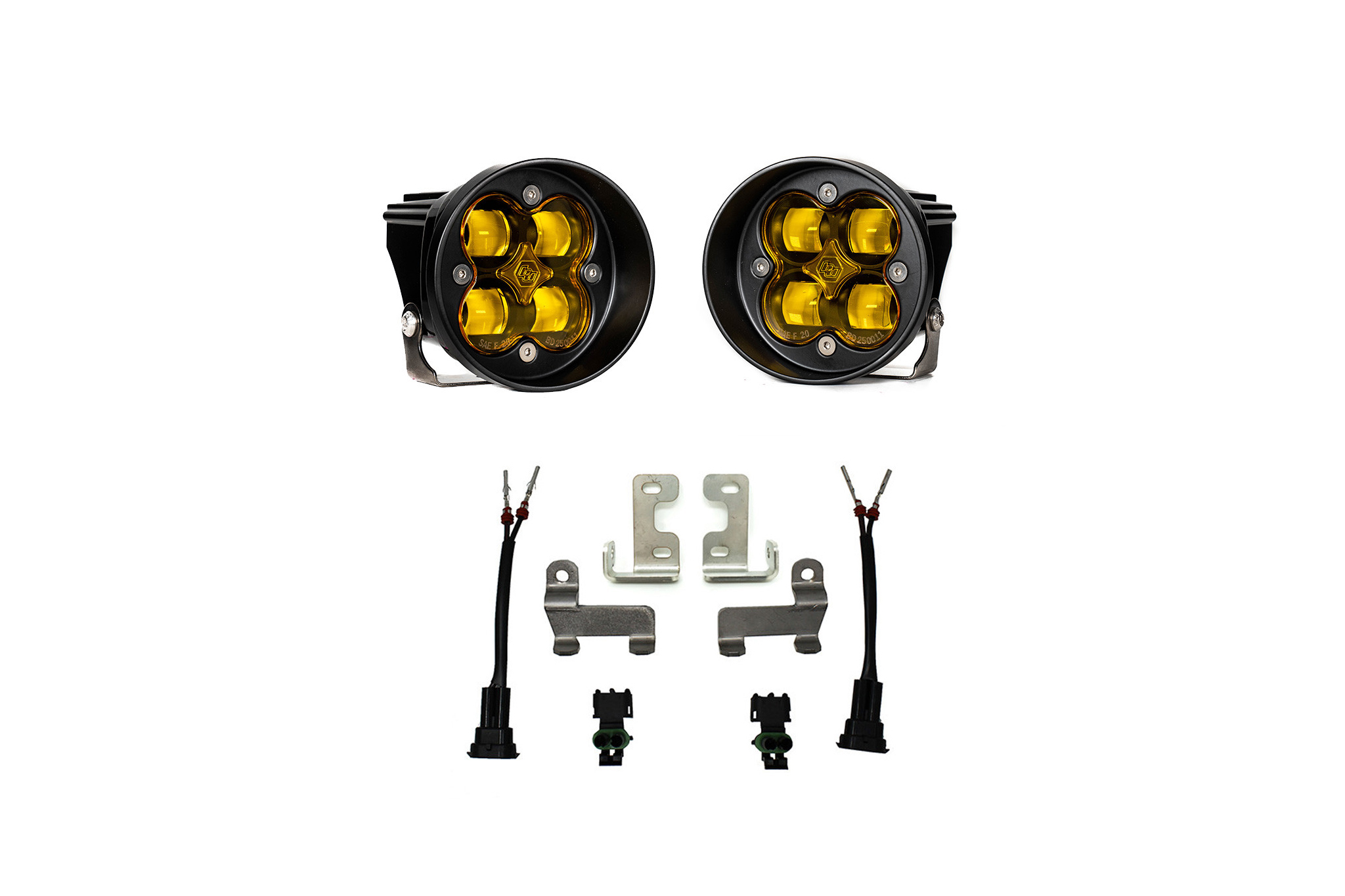 Toyota Squadron-R SAE Fog Pocket Light Kit - Toyota 2010-24 4Runner; 2012-23 Tacoma; 2014-21 Tundra