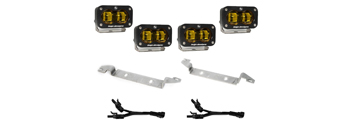 Baja Designs Tacoma S2 SAE OEM Fog Light Replacement Kit (Pair, 4th Gen)