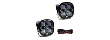 Baja Designs Squadron SAE Sport LED Lights (Pair)