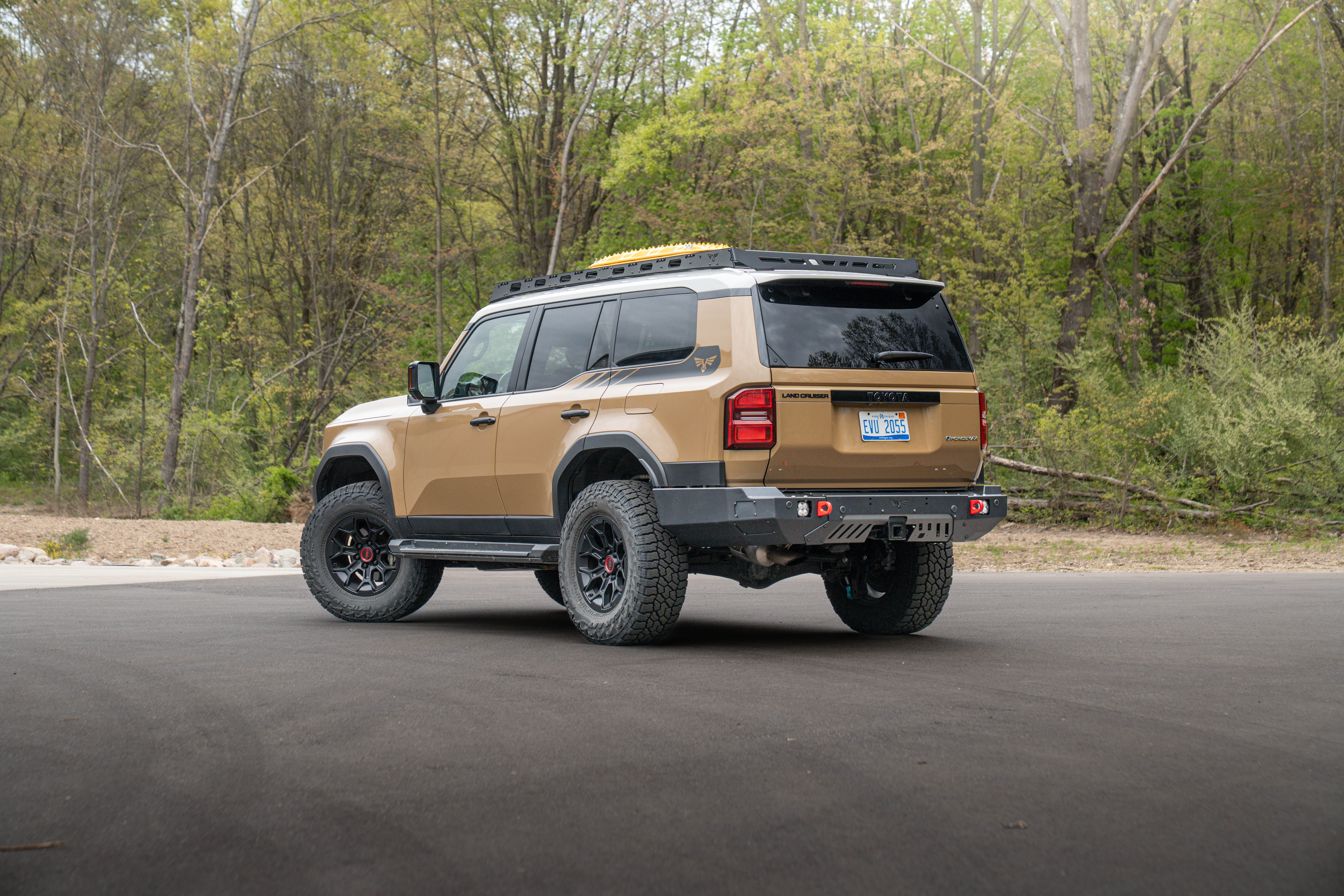 PRE-ORDER | Land Cruiser 250 Aluminum Rear Bumper | EVO Strike | 2024+