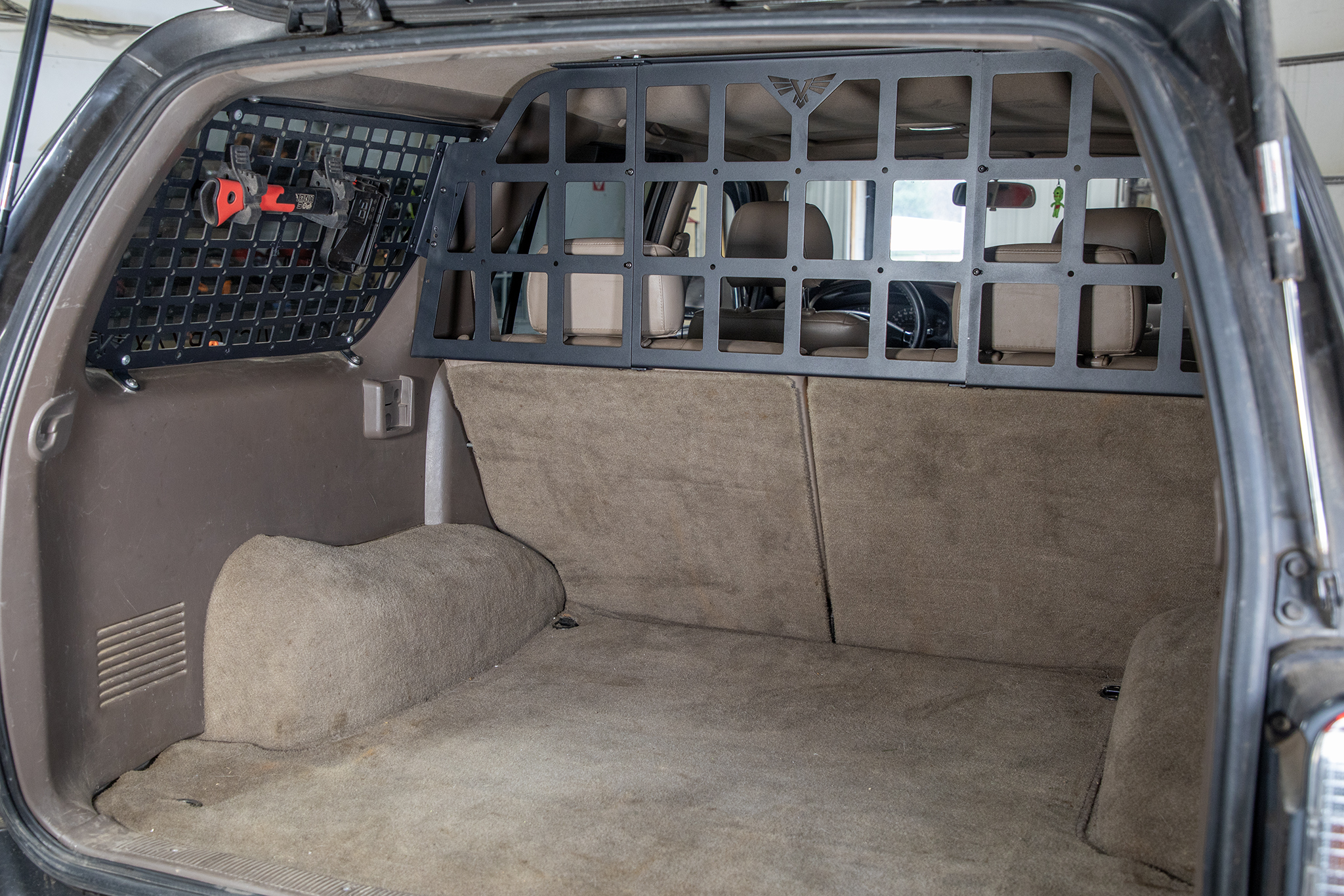 4Runner Pet Divider | 3rd, 4th & 5th Gen (96-24) (Requires Rear Window MOLLE Panels to mount)