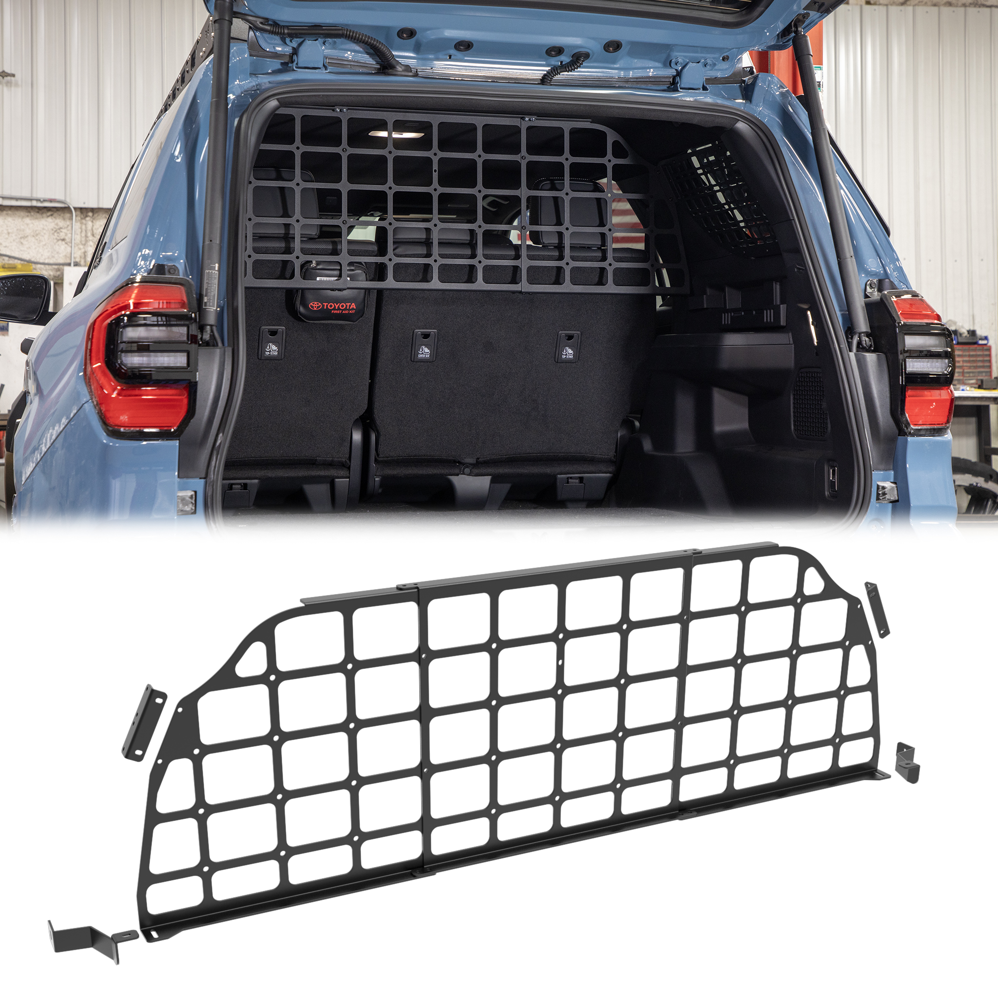4Runner Pet Divider | 6th Gen (25+) (Requires Rear Window MOLLE Panels to mount)