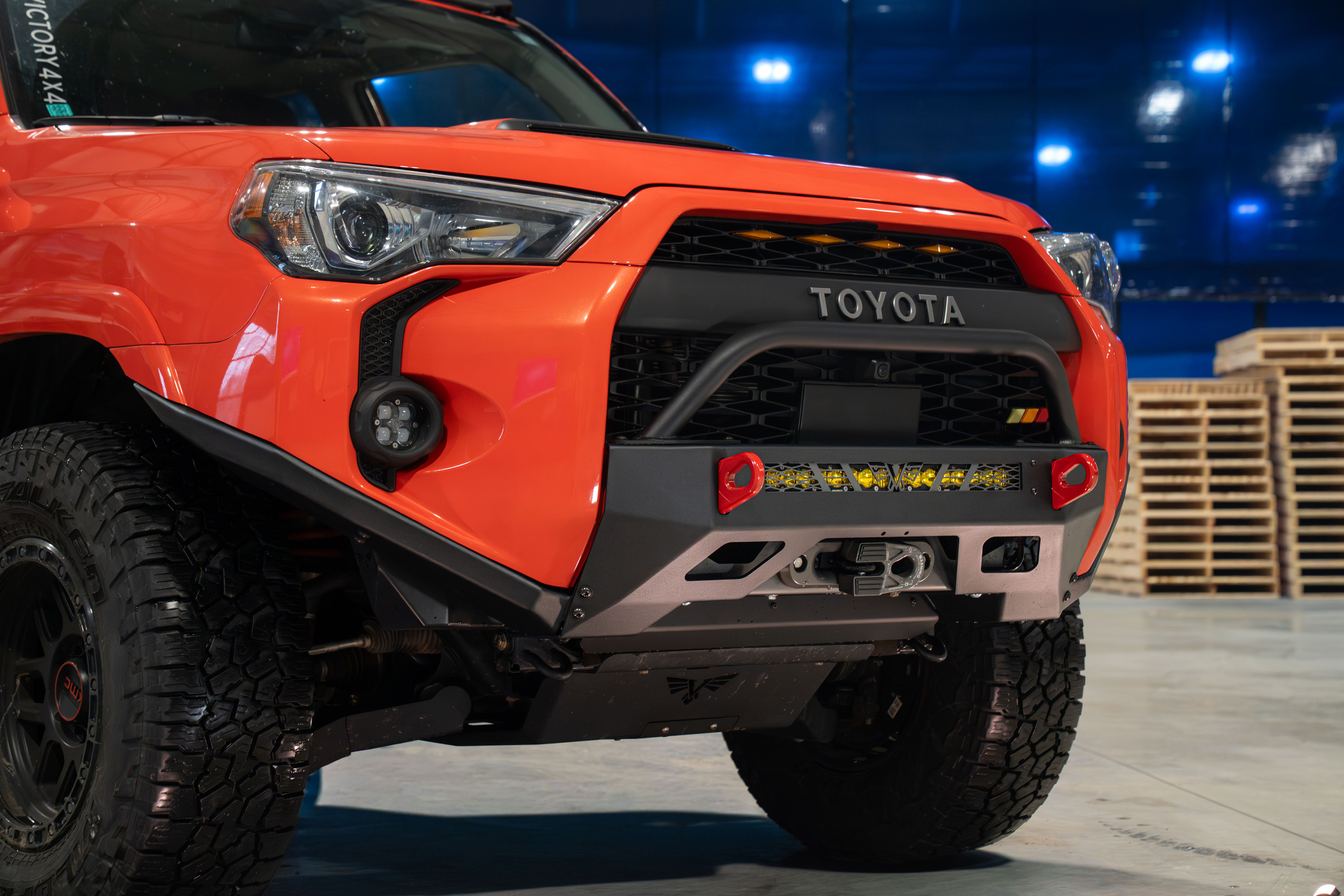PRE-ORDER | 4Runner Front Winch Bumper | Blitz | 5th Gen (14-24)