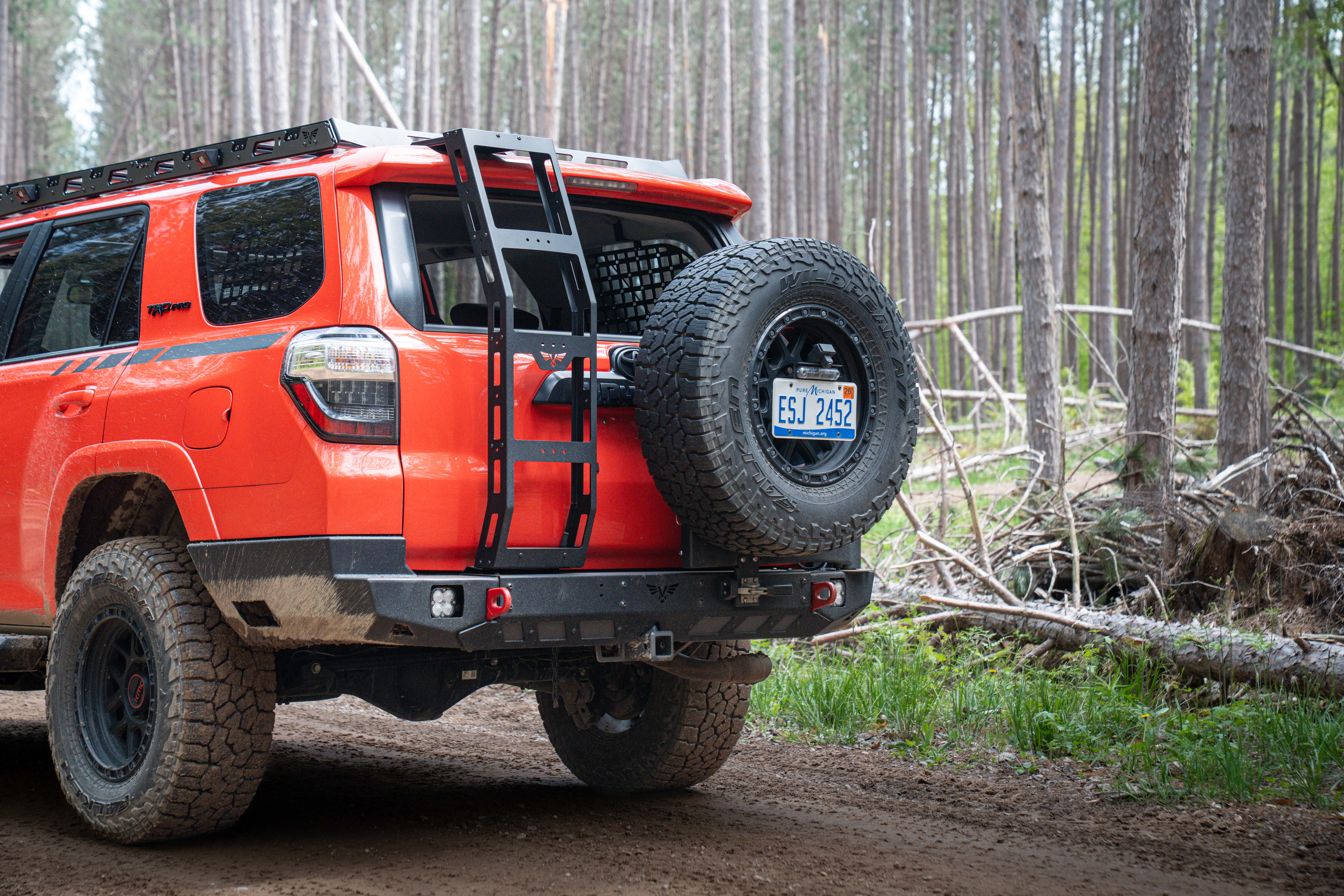 4Runner Aluminum Rear Bumper | EVO Strike | 5th Gen (10-24)