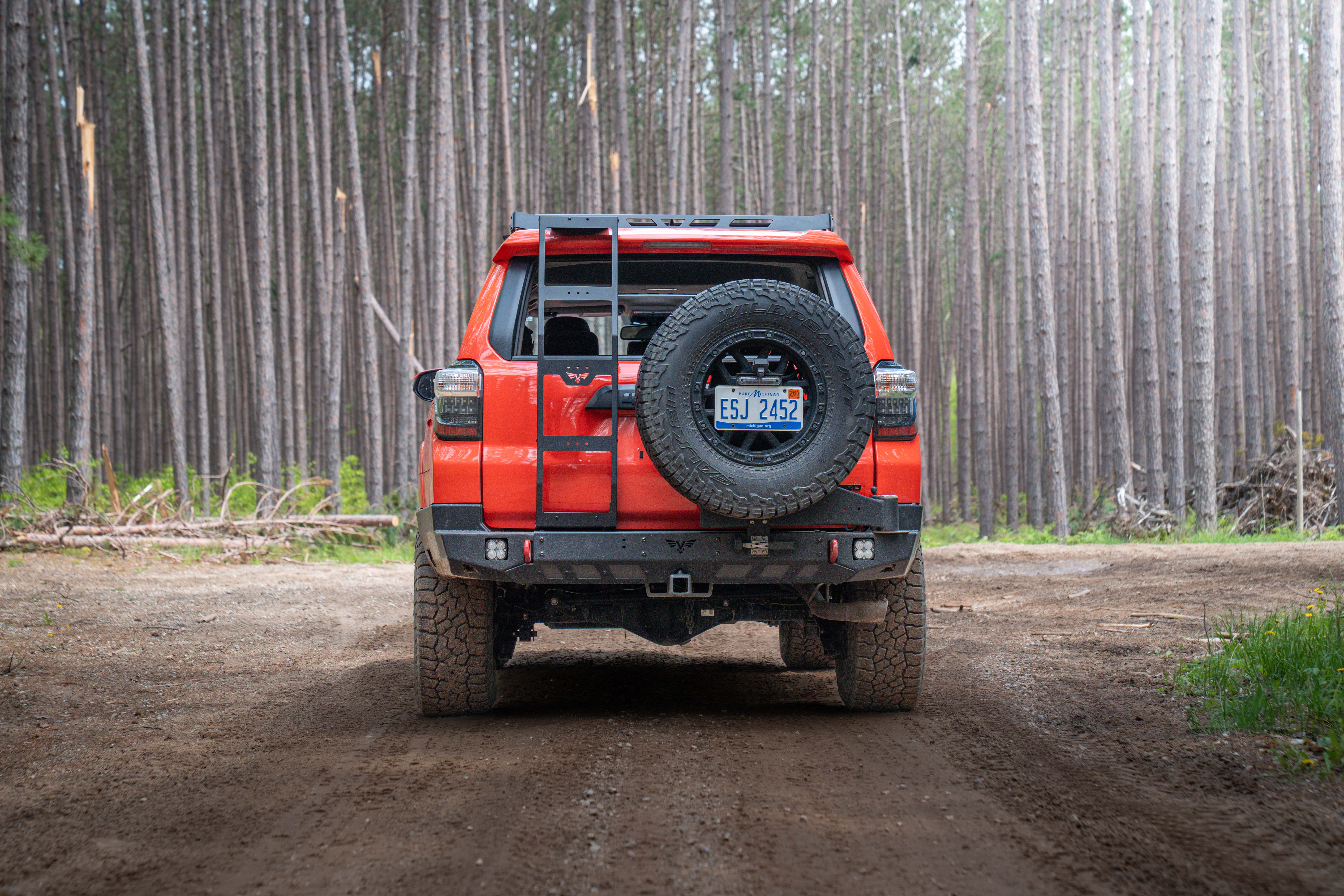 4Runner Aluminum Rear Bumper | EVO Strike | 5th Gen (10-24)