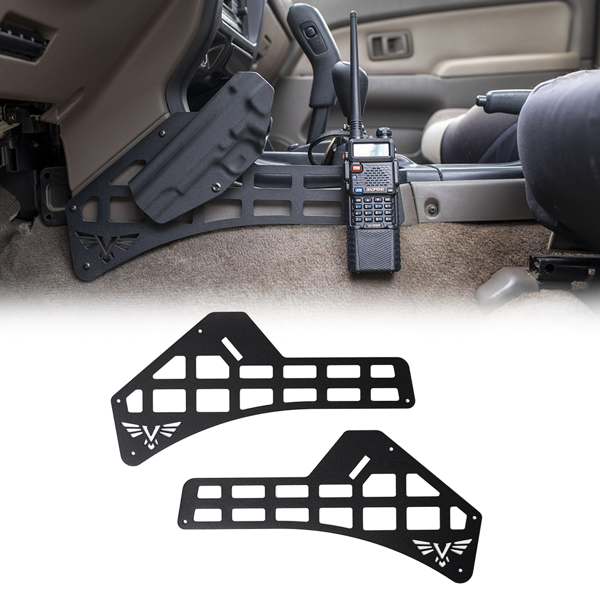 4Runner Center Console MOLLE and Accessory Panel | 3rd Gen (96-02)