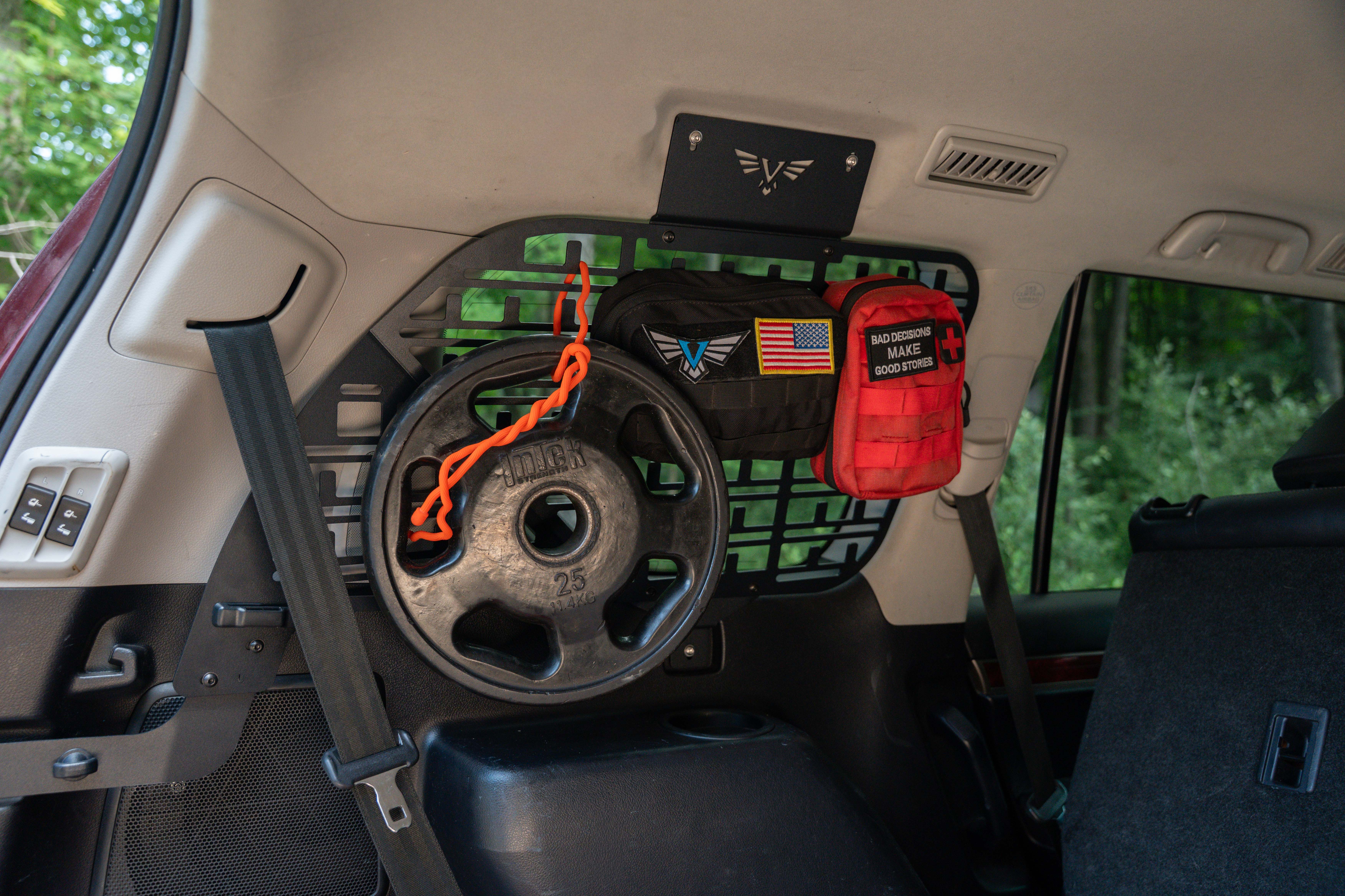 Lexus GX460 Rear Window EDC MOLLE Panel | 2010-2023 - Victory 4x4