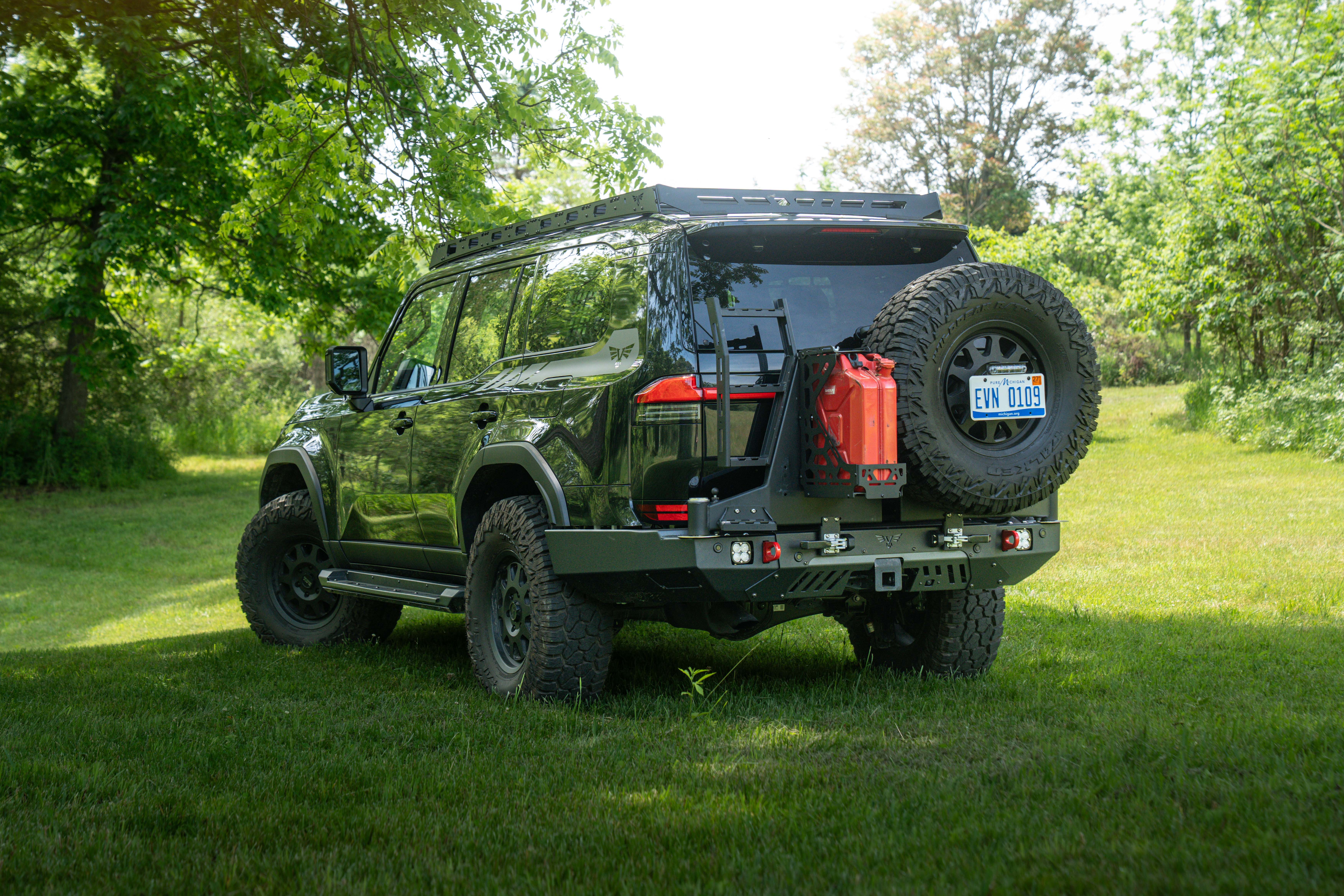 Lexus GX550 Aluminum Rear Bumper | EVO Strike | 2024+