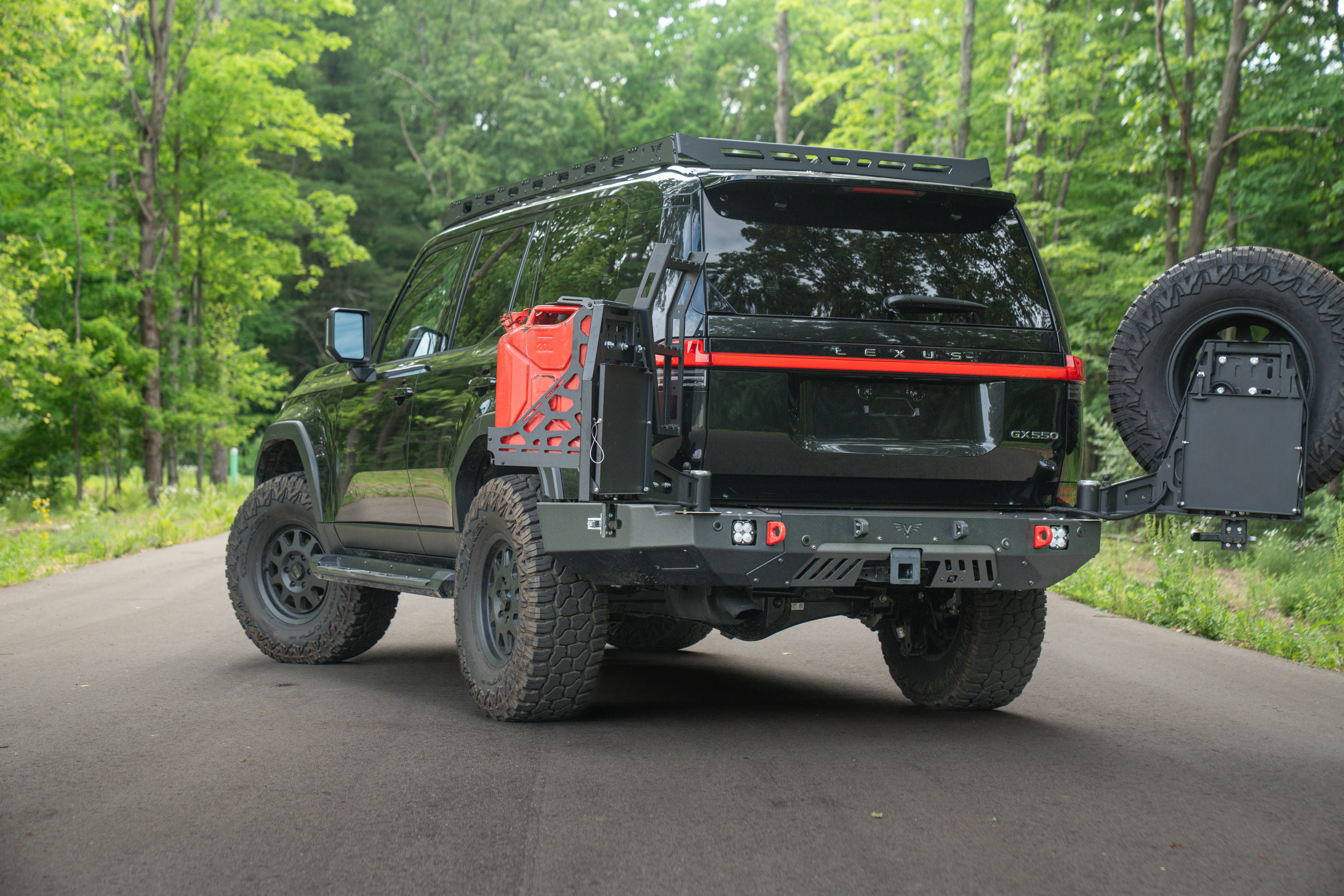 Lexus GX550 Aluminum Rear Bumper | EVO Strike | 2024+