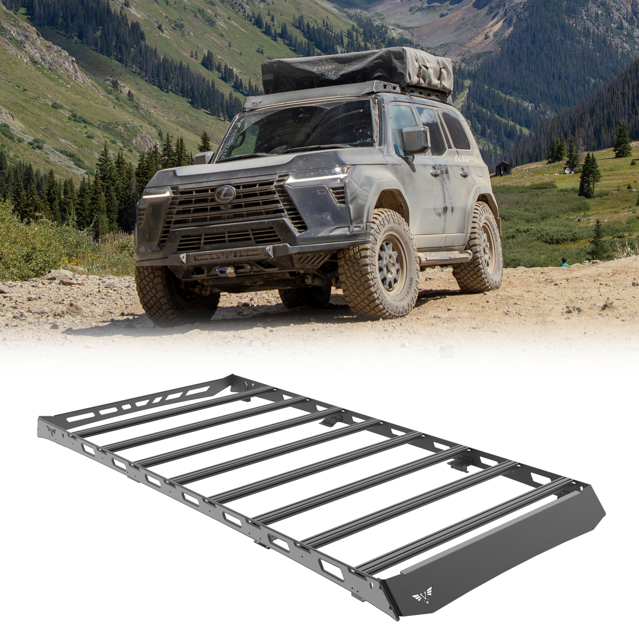 Lexus GX550 Roof Rack | Evolution Series | 2024+