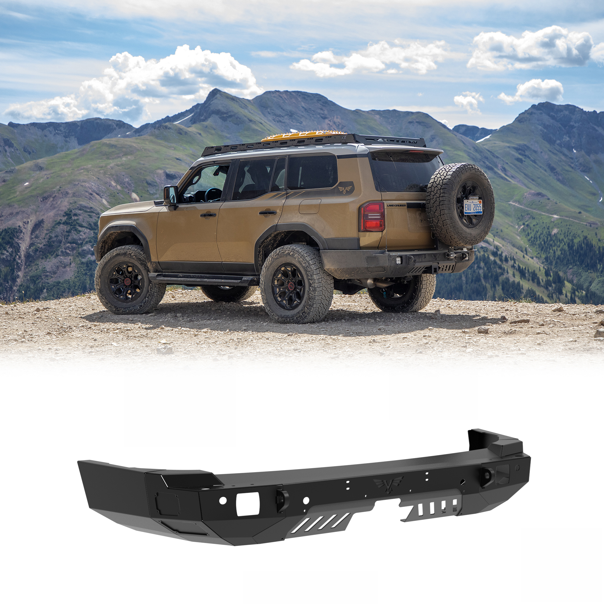 Land Cruiser 250 Rear Bumper | Strike | 2024+