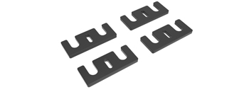 Victory Accent Side Plate Spacer Kit (Roof Rack)