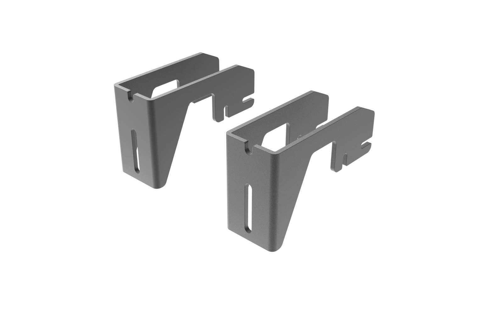 Road Shower Cantilevered Mounting Brackets (pair of 2)