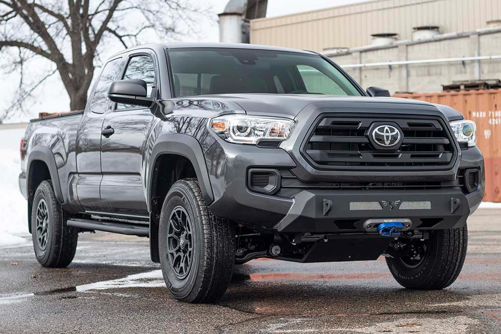 Tacoma Aluminum Front Winch Bumper | Blitz | 3rd Gen (16-23)