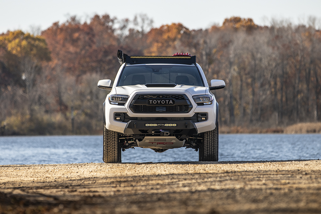 Tacoma Aluminum Front Winch Bumper | Blitz | 3rd Gen (16-23)