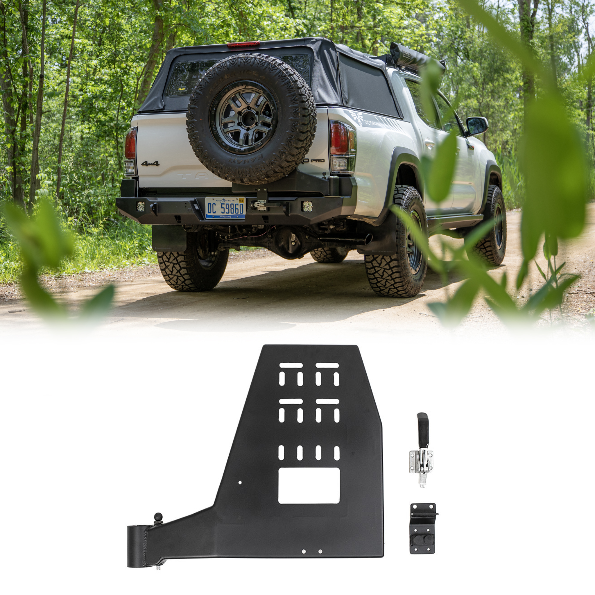 Adventure Carrier | Rear Bumper Swing-out