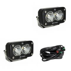 Baja Designs S2 Pro Black LED Auxiliary Light (Pair)