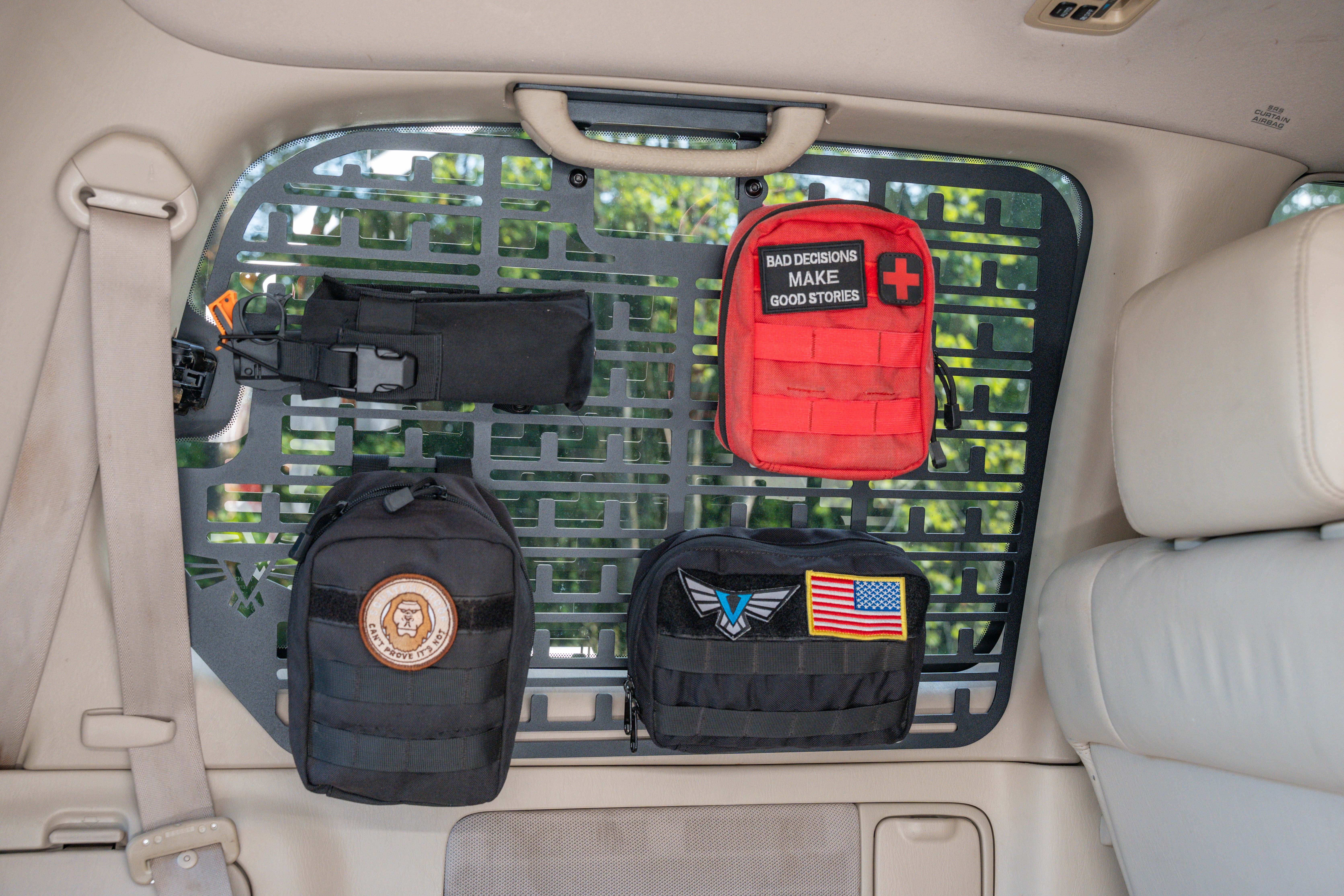 Land Cruiser Rear Window EDC MOLLE Panel | 100 Series - Lexus LX470 (98-07)