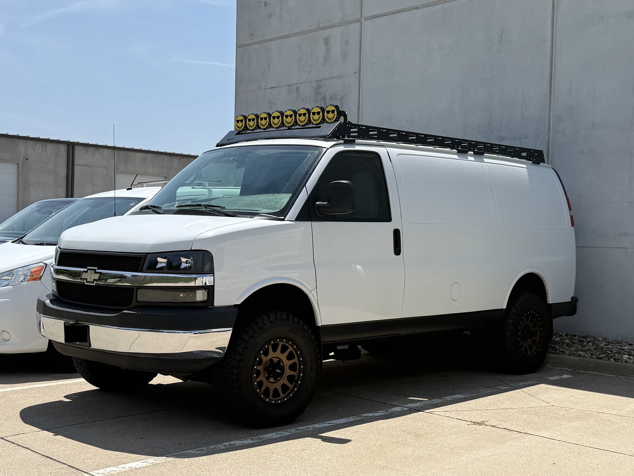 Customer photo of Chevy & GM Van Roof Rack | Chevy Express & GM Savana (03+)