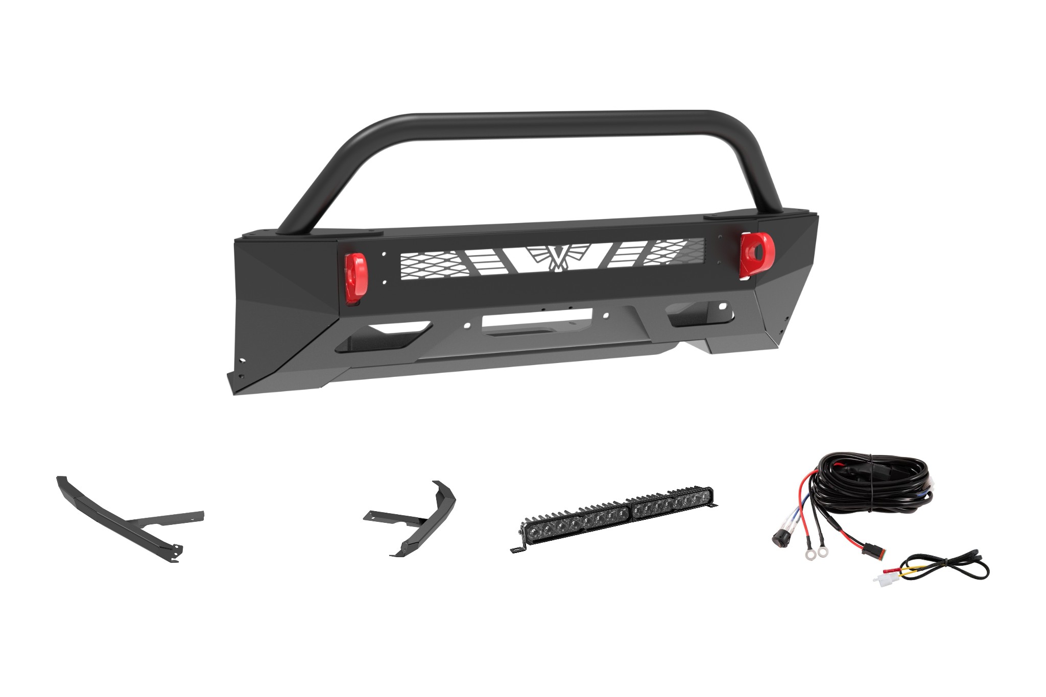 Front Bumper Bundle | Toyota 4Runner 5th Gen (14-24) Blitz with Viper Wings