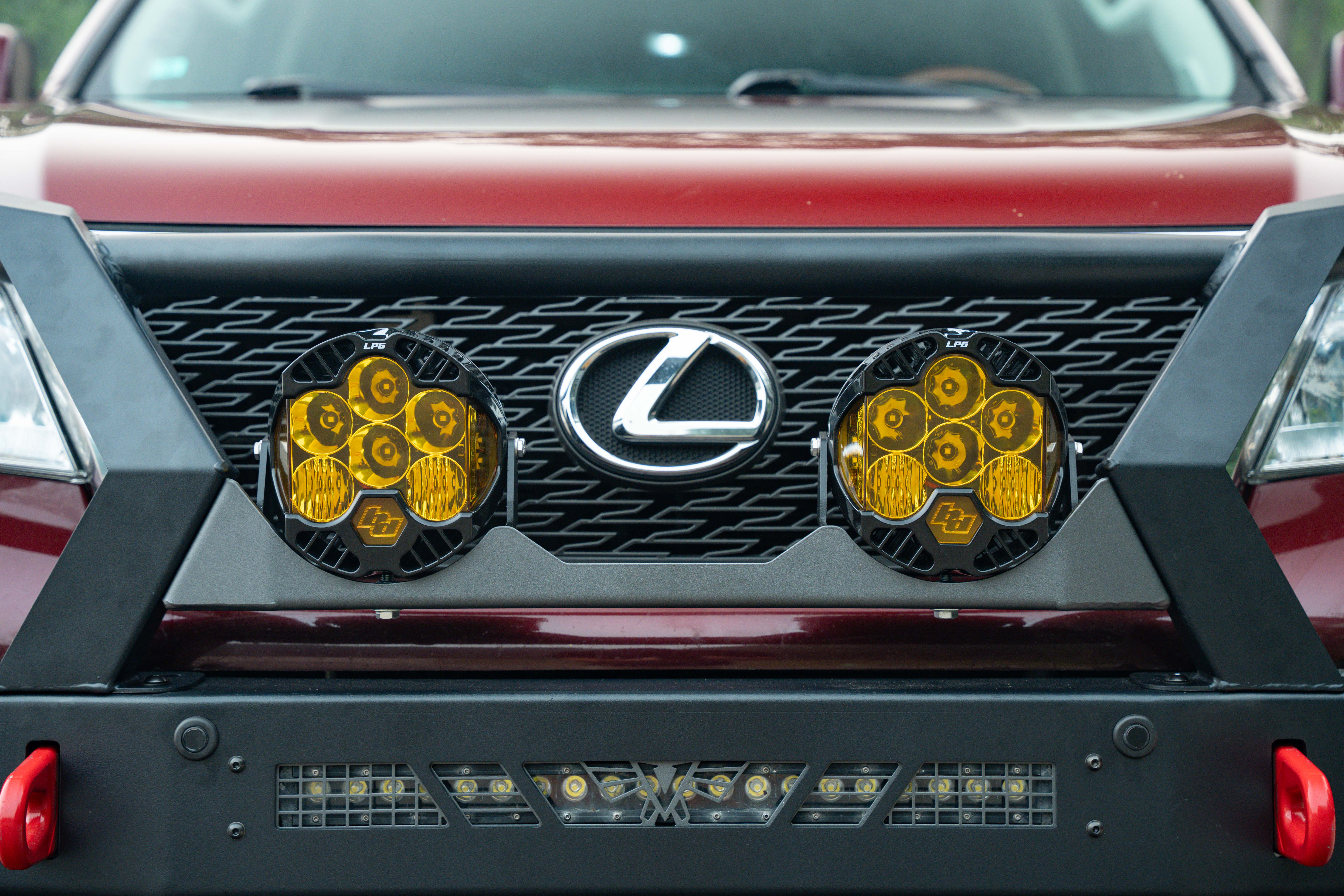 Lexus GX460 Baja Designs LP6 Tube Mount | Evo Strike | 2010-2023
