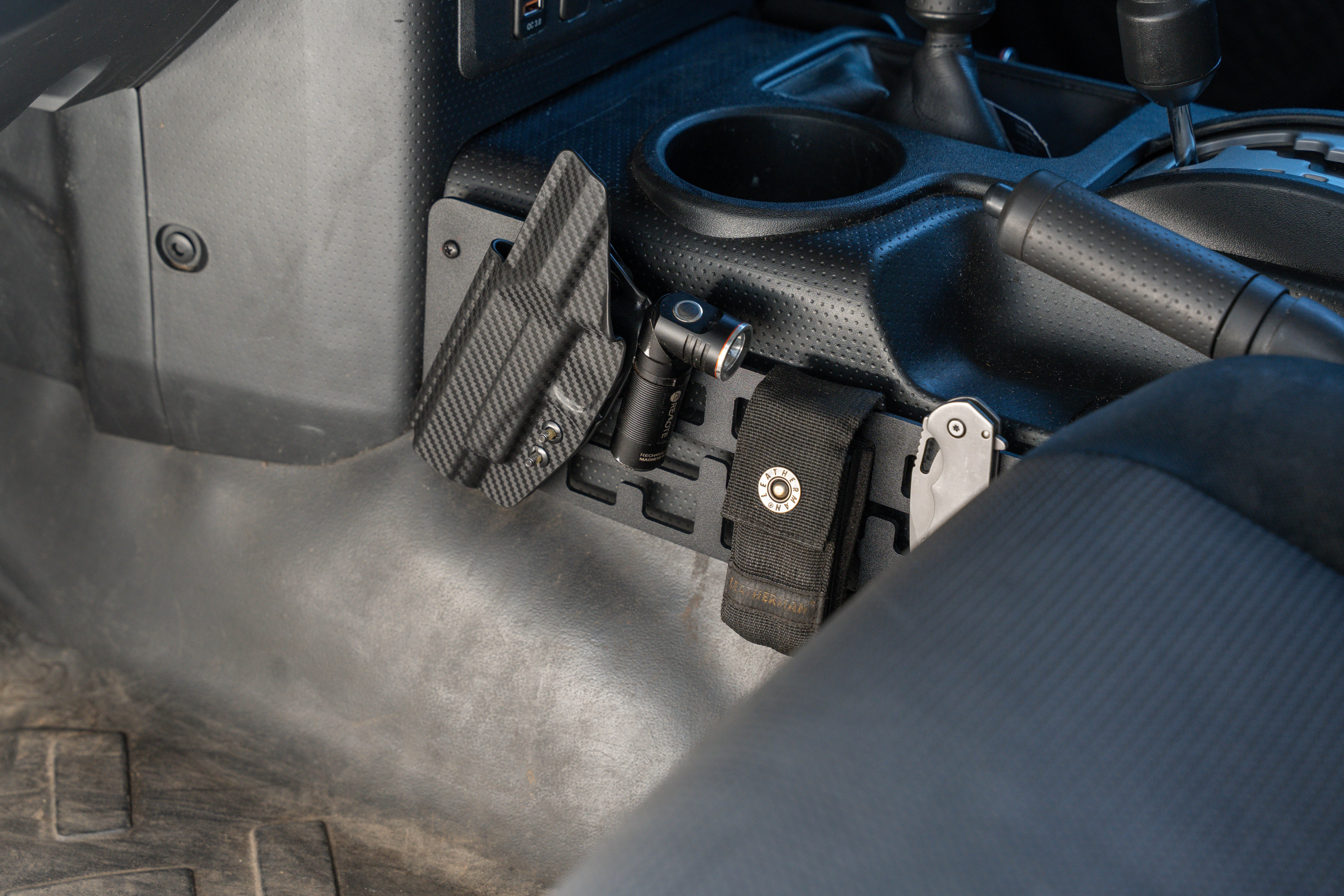 FJ Cruiser Center Console EDC MOLLE and Accessory Panel