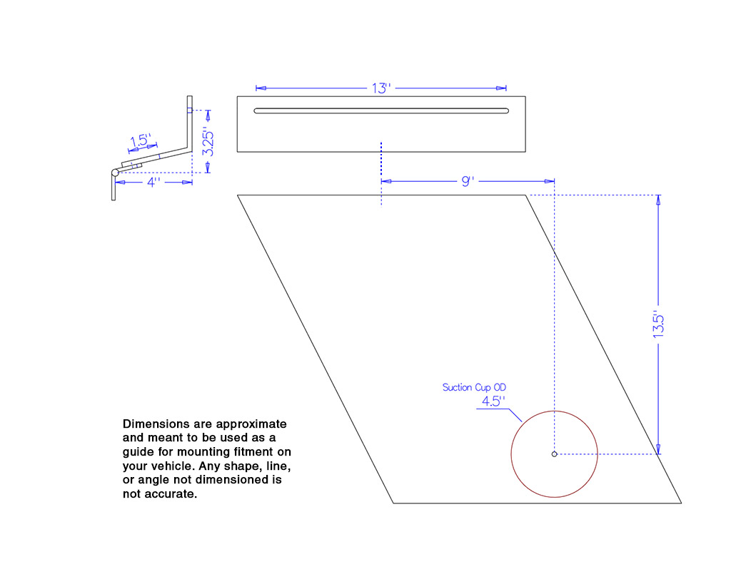 Roof Rack Side Accessory Panel