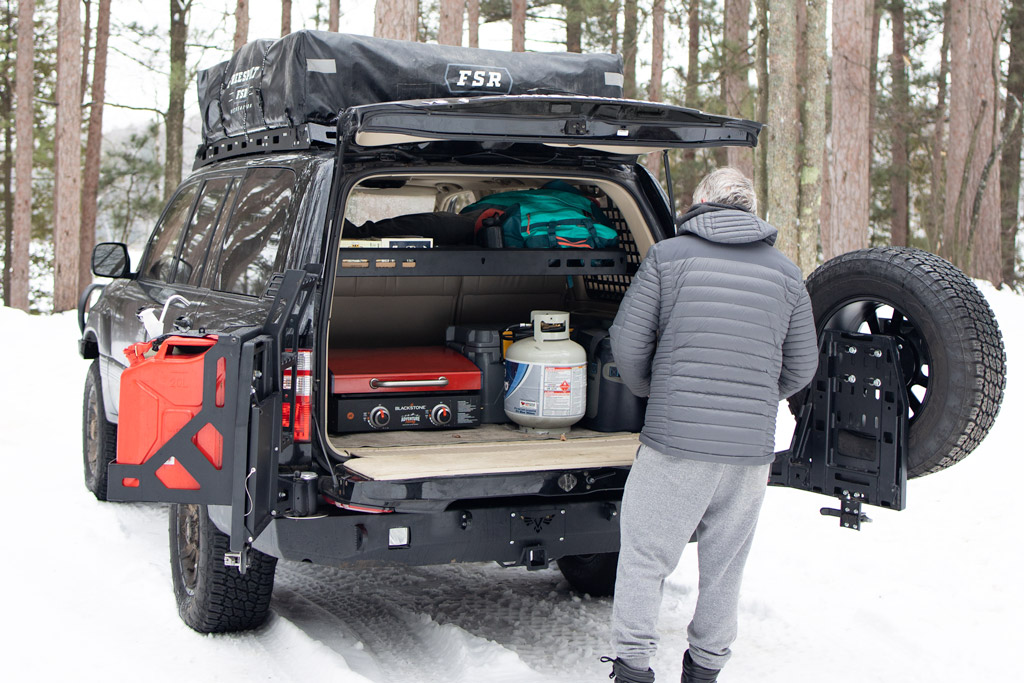 Interior Cargo Basket Victory 4x4