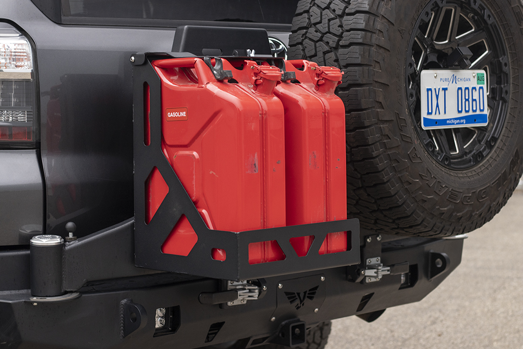 Dual Jerry Can Carrier | Adventure Carrier - Victory 4x4