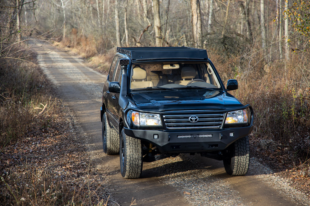 Land Cruiser Front Strike Bumper | 100 Series - Lexus LX 470 (98-07)