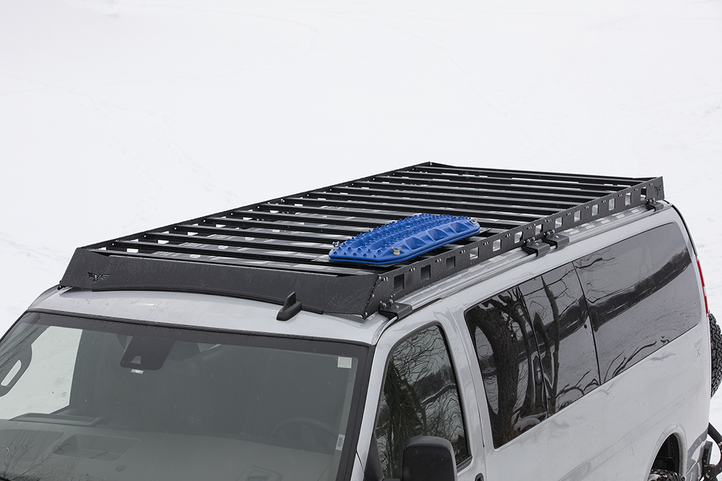 Stone Transporting Van Racks