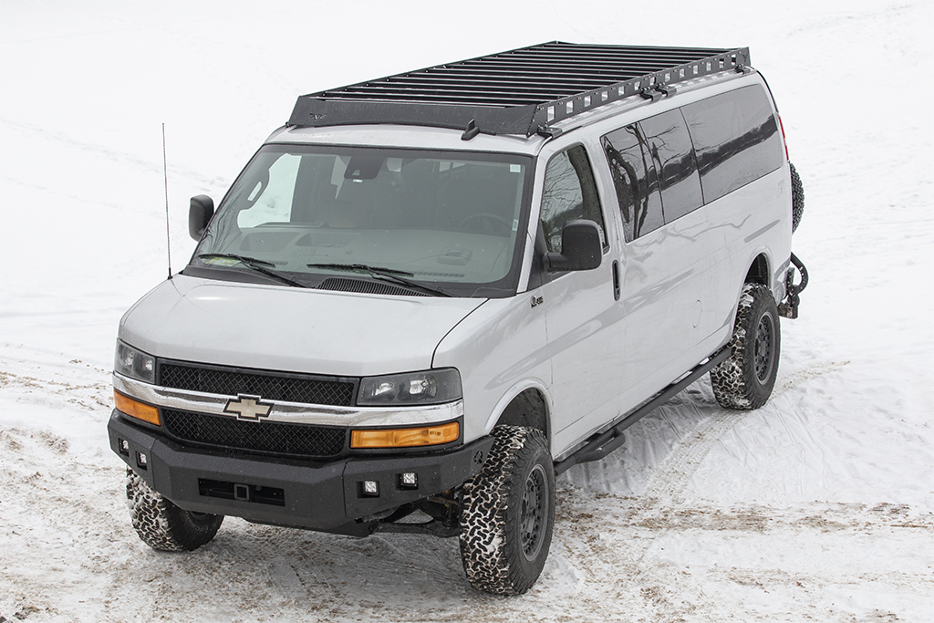 Chevy & GM Van Roof Rack  Chevy Express & GM Savana (03+