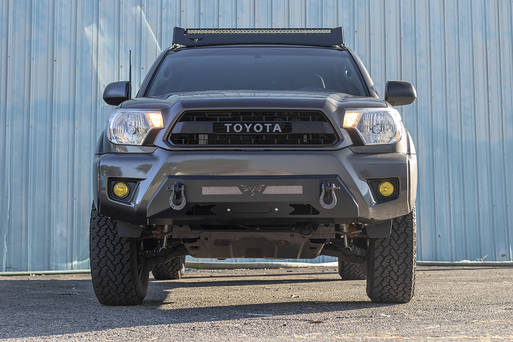 Tacoma Front Winch Bumper | Blitz | 2nd Gen (05-15) - Victory 4x4